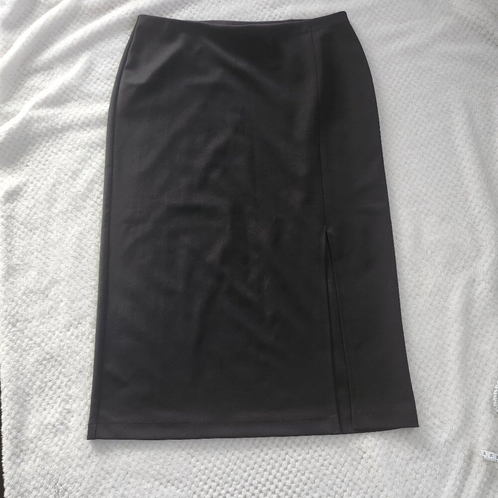NYCC Black Pencil Skirt Size L